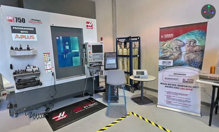 Haas UMC 750 Hybrid